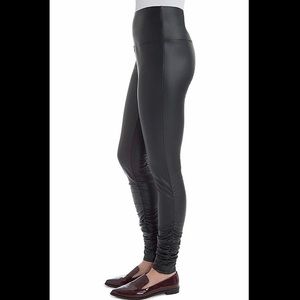 Lysse Leggings Karly Ruched Leg Vegan Leather 1950